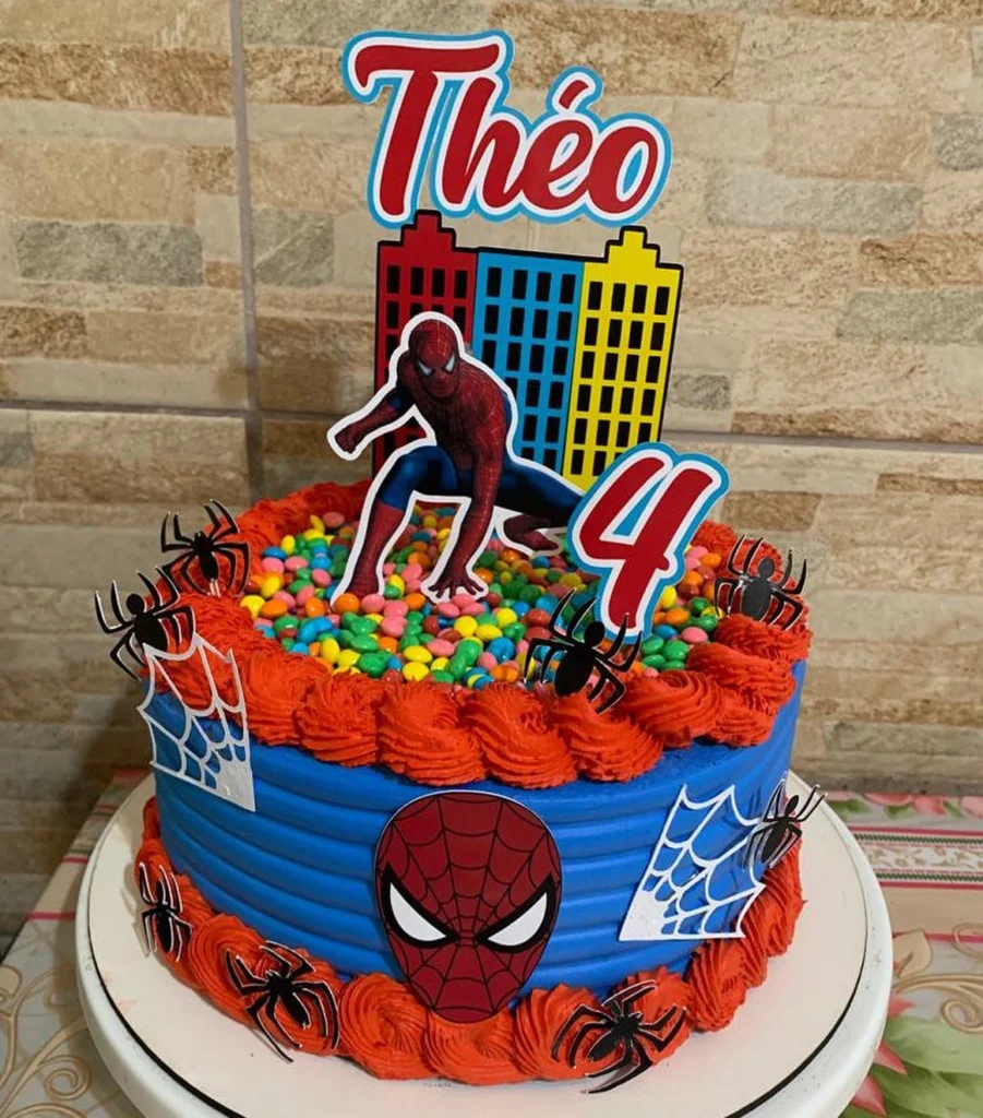 Bolo do Homem Aranha 21