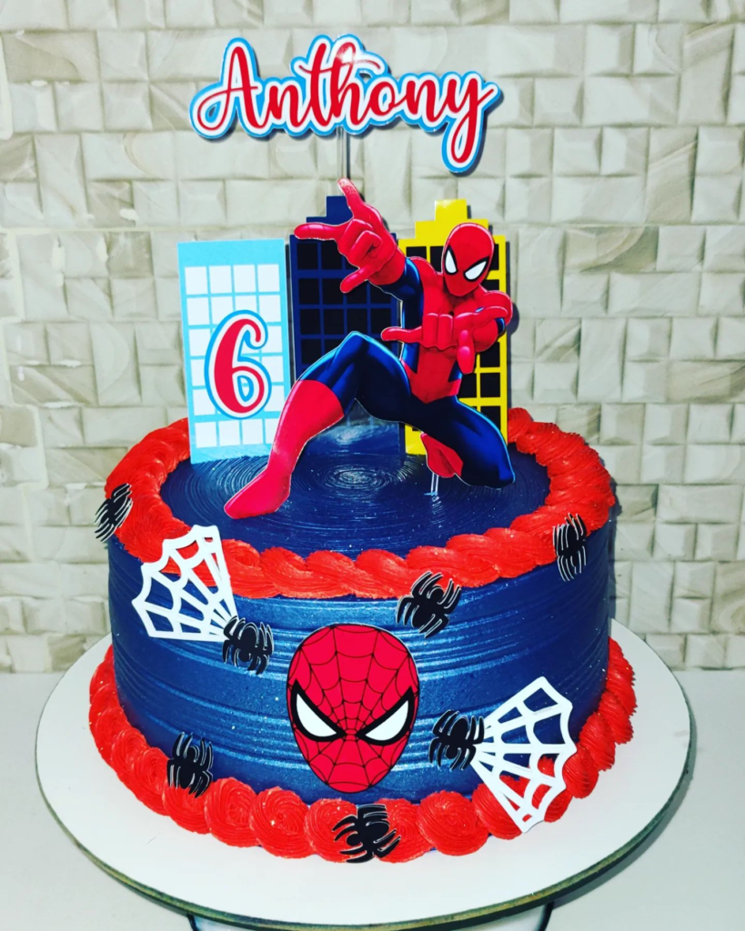 Bolo do Homem Aranha 32