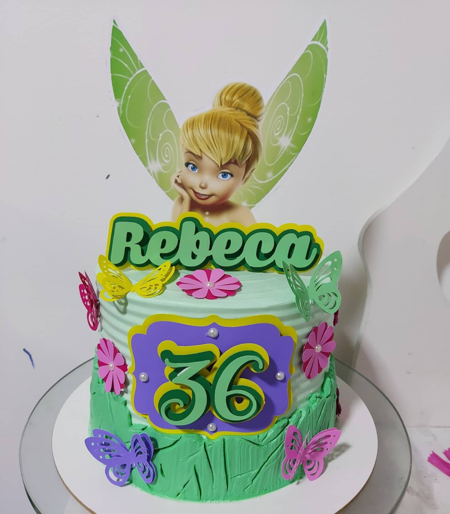 Bolo da Tinker Bell 16