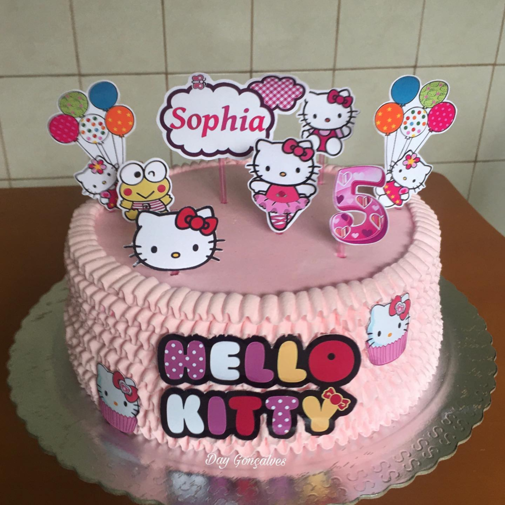 Bolo da Hello Kitty 1