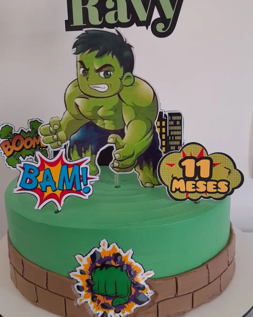 Bolo do Hulk 13