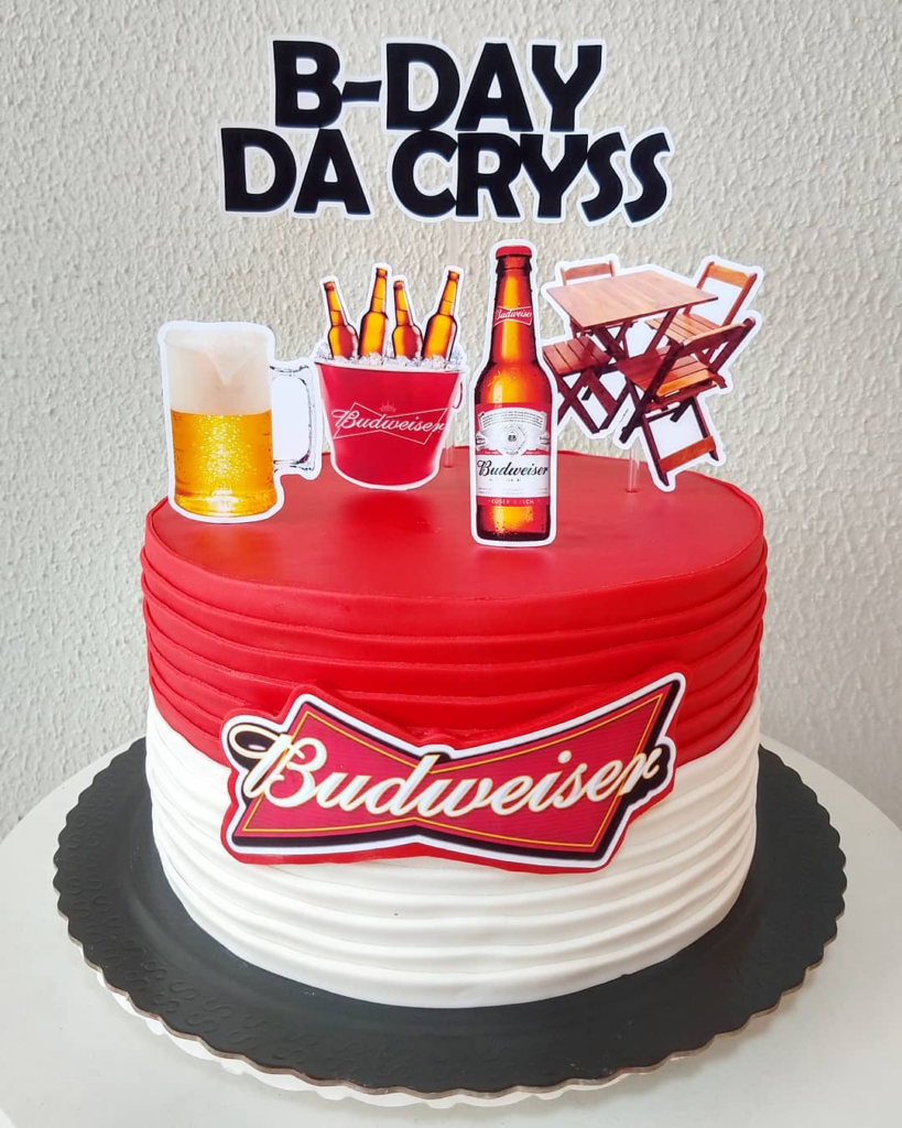 Bolo da Budweiser 1