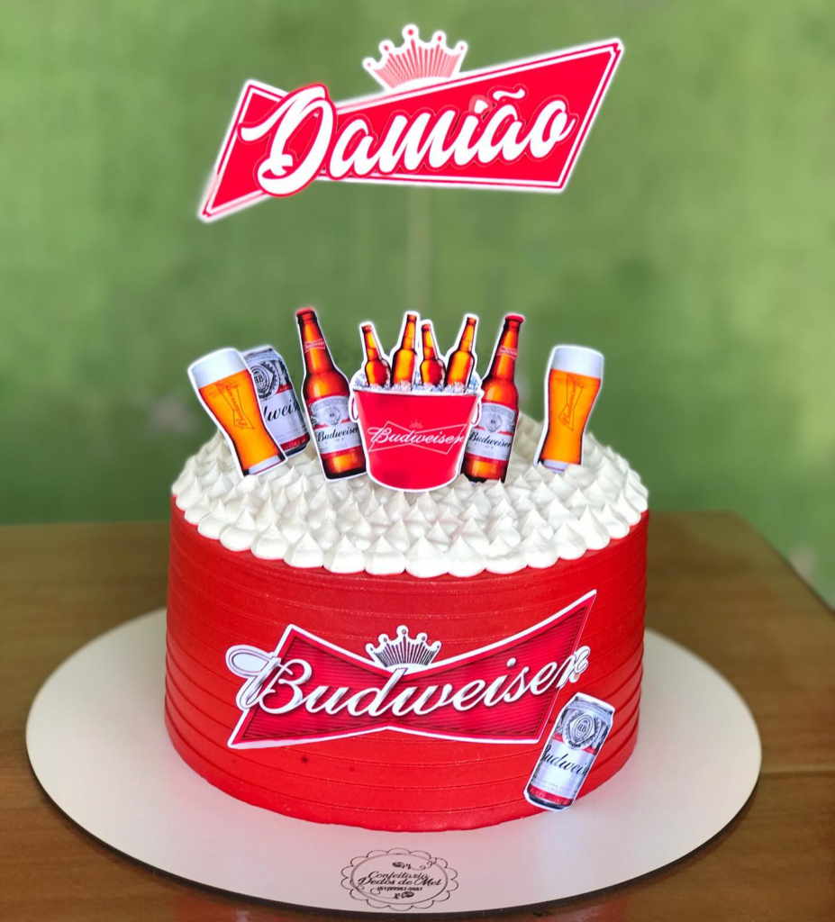 Bolo da Budweiser 15