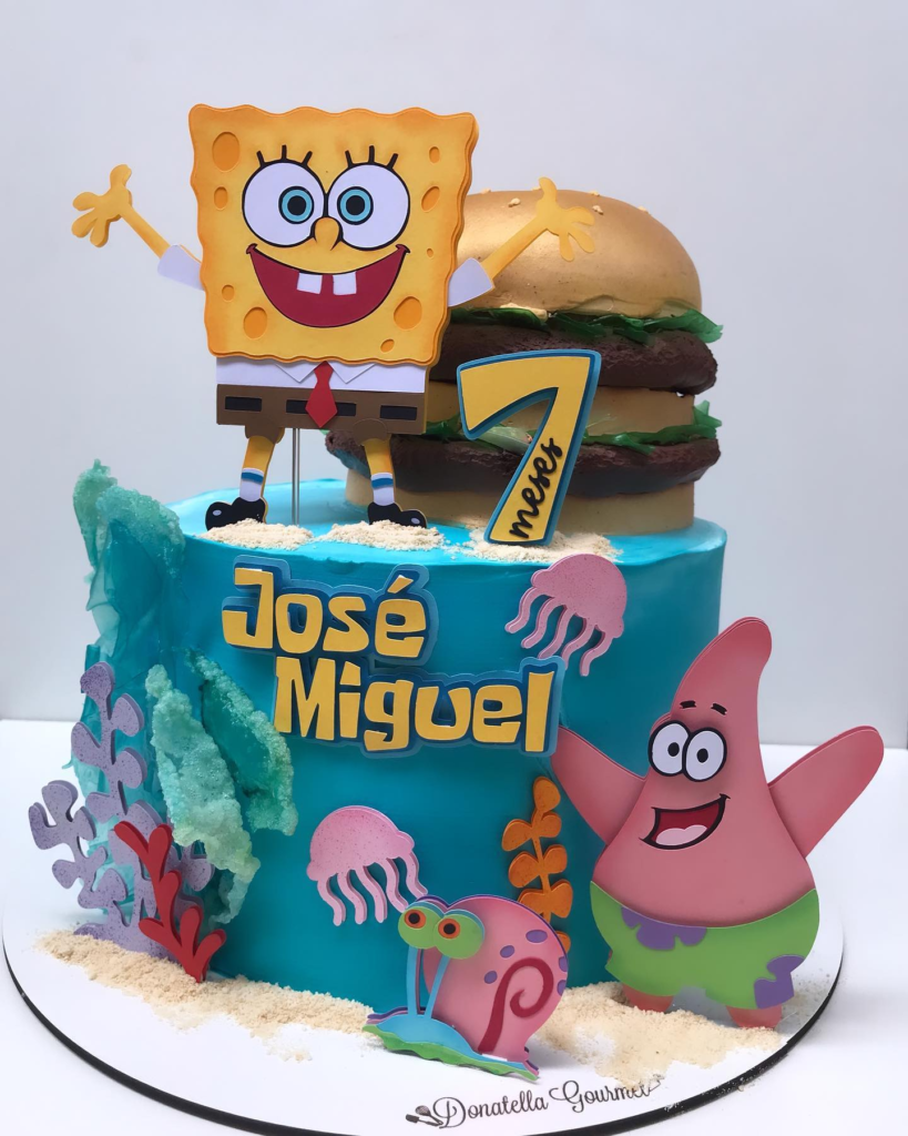 Bolo do Bob Esponja 19