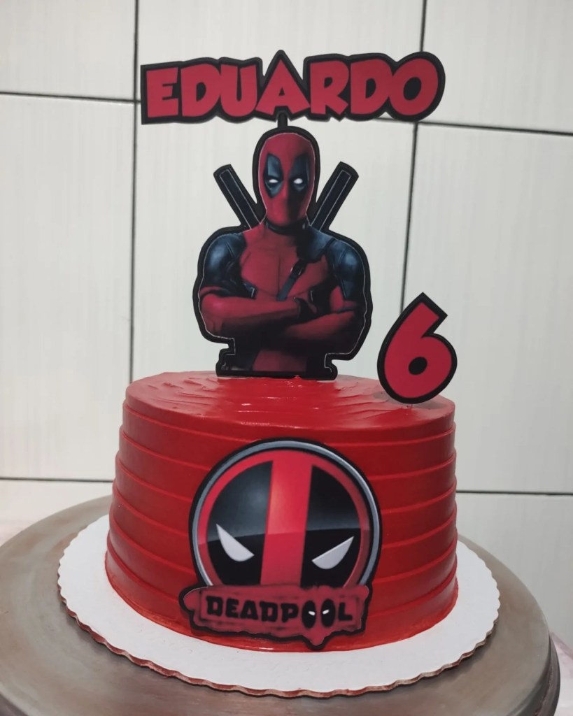 Bolo do Deadpool 19