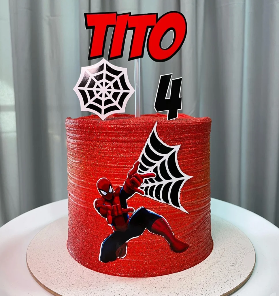 Bolo do Homem Aranha 53