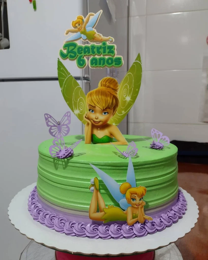 Bolo da Tinker Bell 7