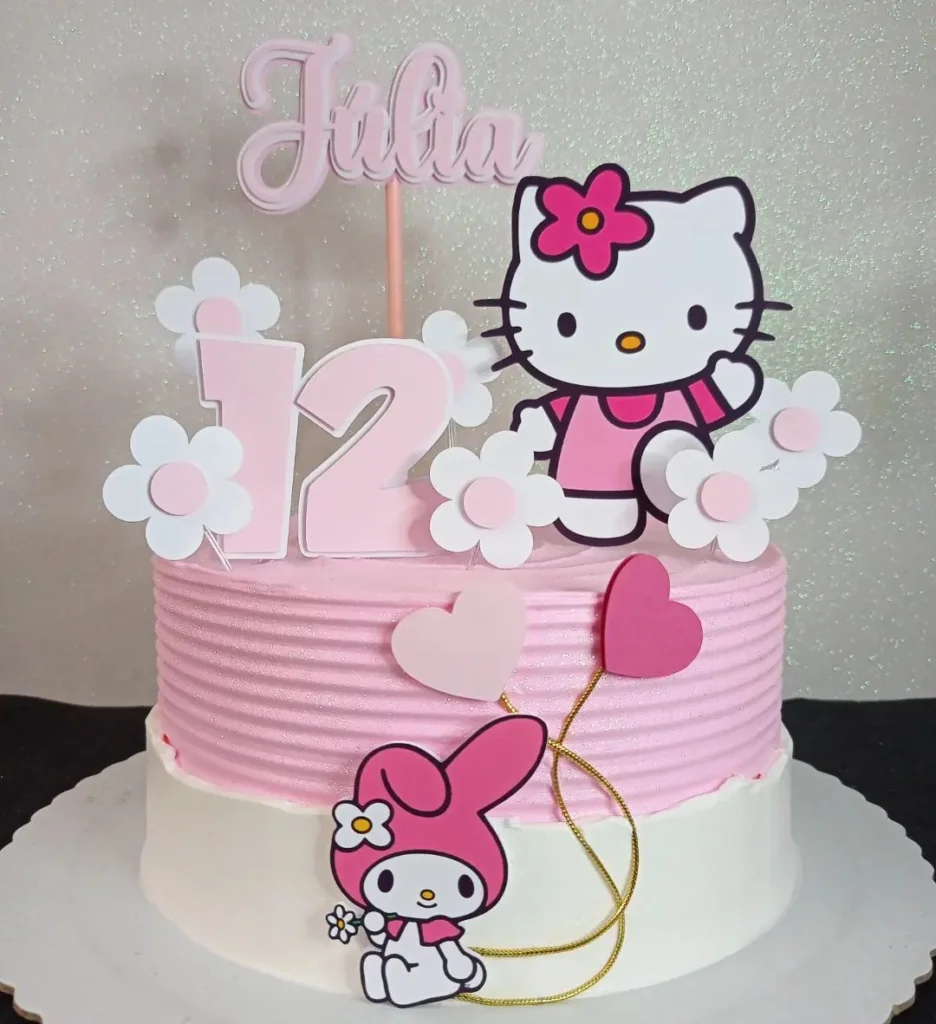 Bolo da Hello Kitty 15