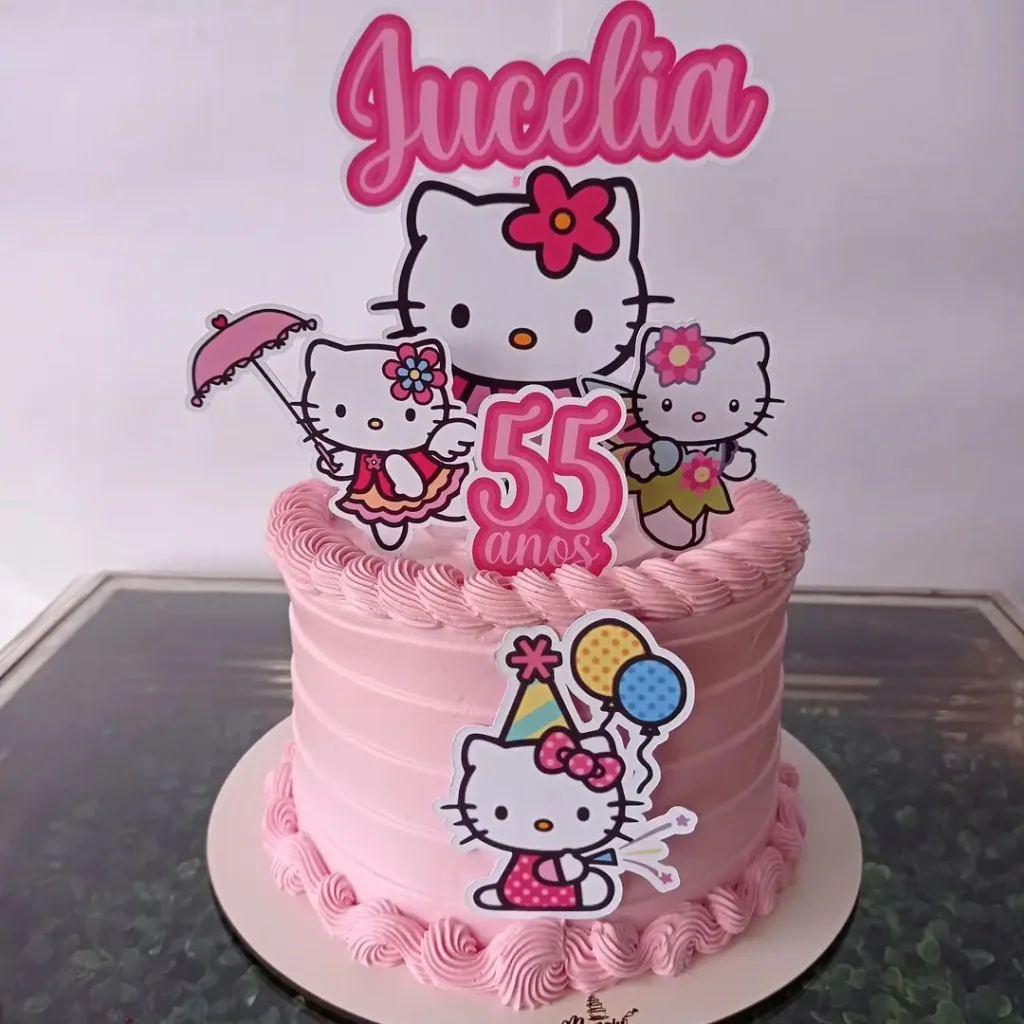 Bolo da Hello Kitty 19