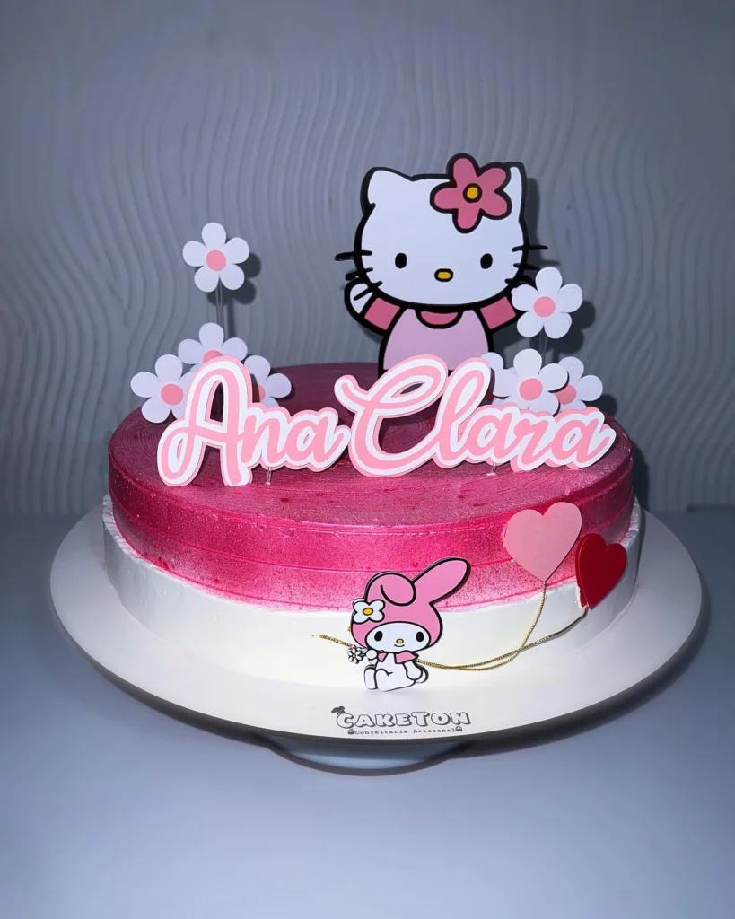 Bolo da Hello Kitty 21