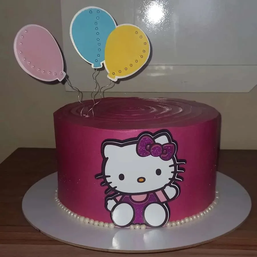 Bolo da Hello Kitty 23