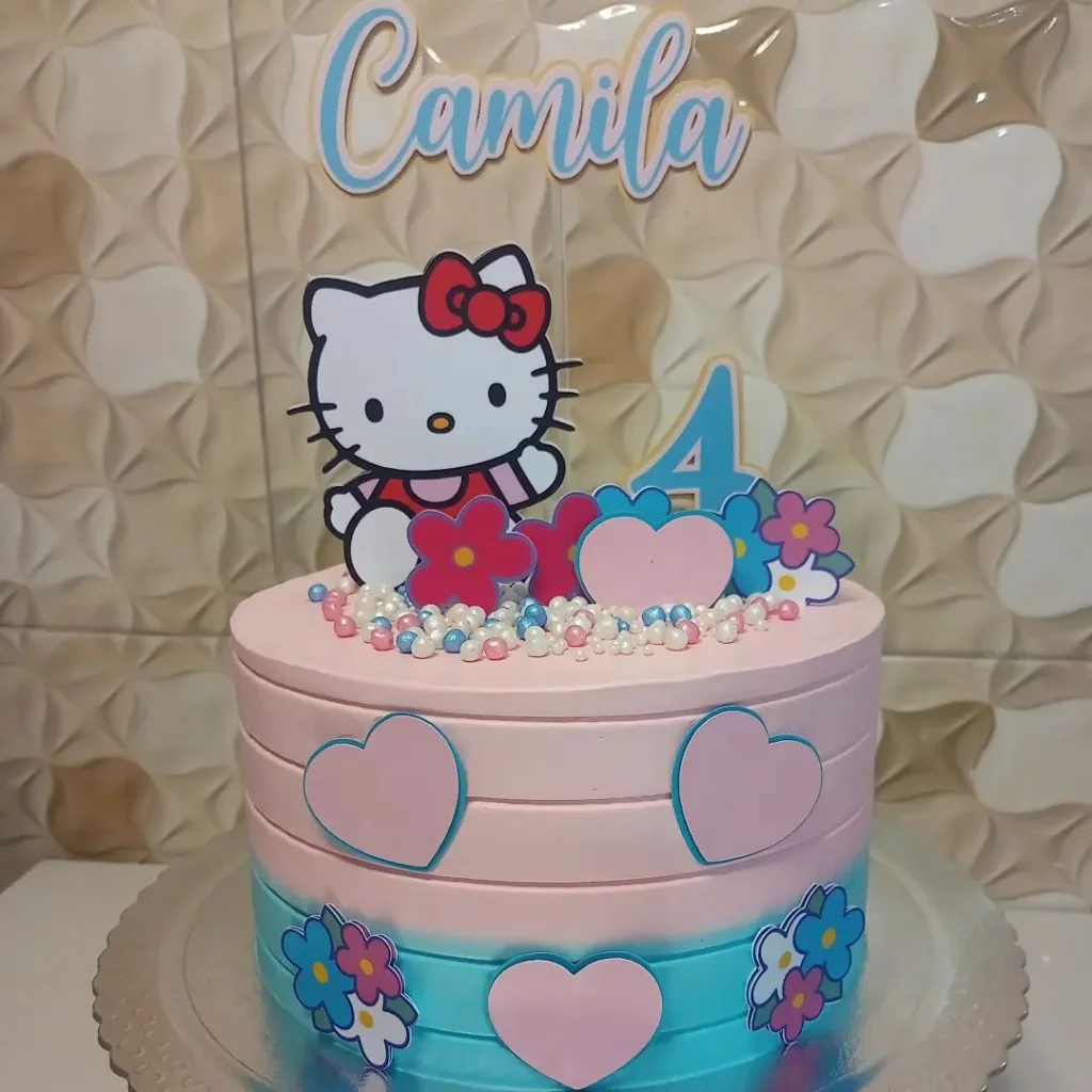 Bolo da Hello Kitty 31