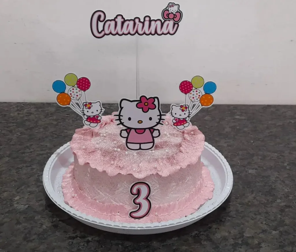 Bolo da Hello Kitty 51