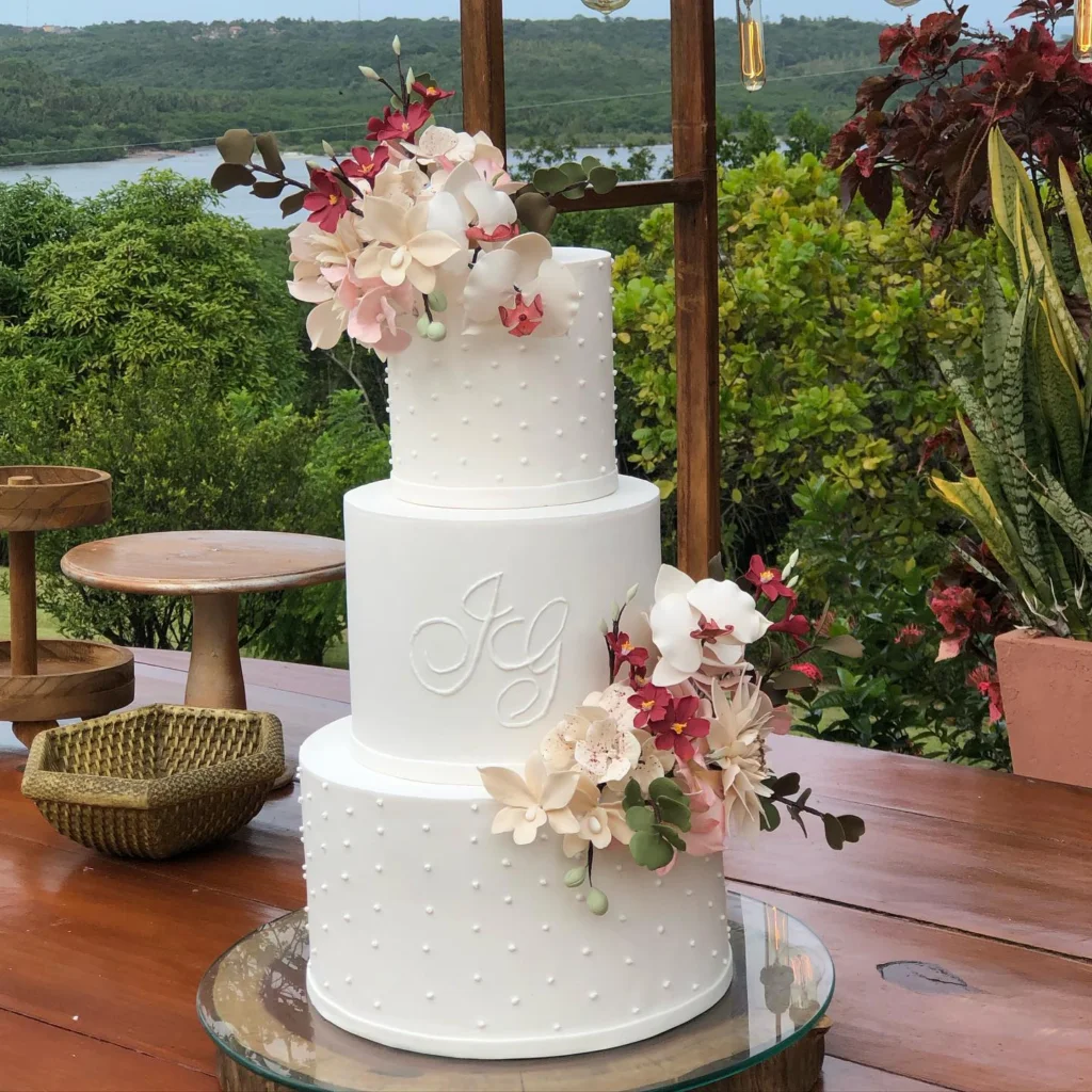 Bolo de Casamento Civil 35