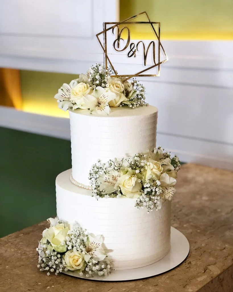 Bolo de Casamento Civil 33