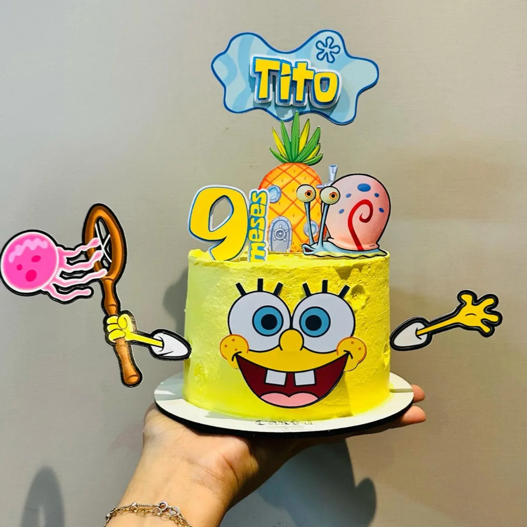 Bolo do Bob Esponja 58