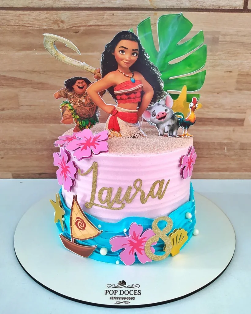Bolo da Moana 13